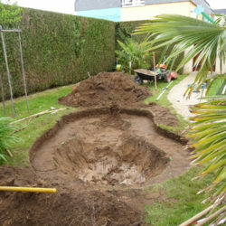 2-Excavation du bassin