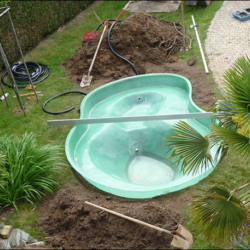 3-Installation du bassin ISOLE 3000L et mise à niveau