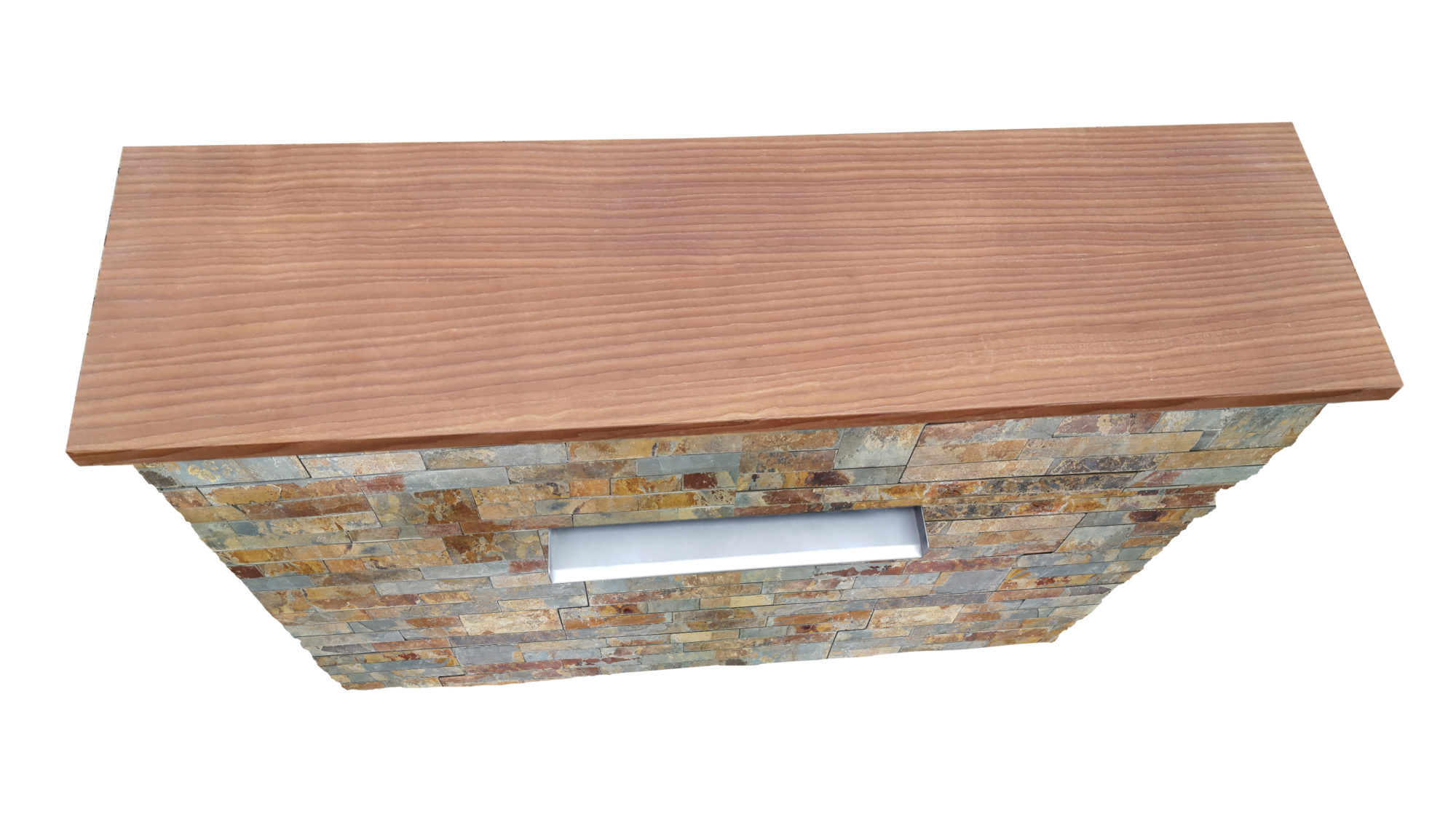 Muret d'eau JCB (2)c Muret d'eau en shiste multicolore