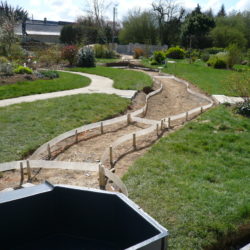 emprunte du bassin préformé réalisation