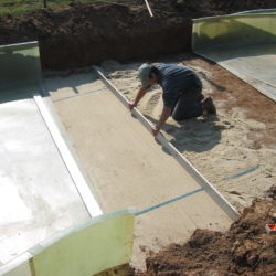 1-Préparation fond de forme du bassin