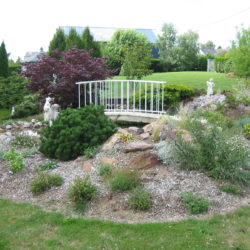 13- Pourtour du bassin quelques mois plus tard