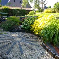 7- Espace terrasse en schiste ardoisier