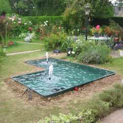 2- Mise en place des accessoires, pompes, filtration..