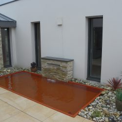 4-Aménagement bassin et mur d'eau JCB