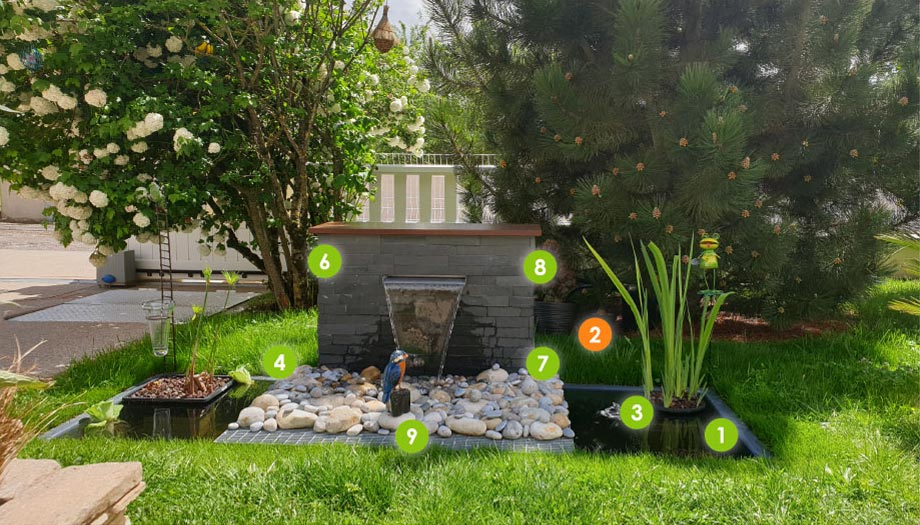 Kit bassin rectangle ILLIEC 590 L Pins