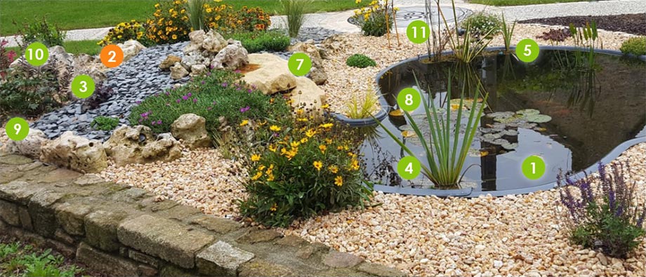 Kit bassin fond plat SCORFF 3500 L Pins