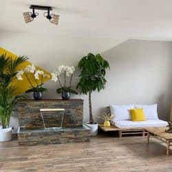 Bassin fontaine intérieur JCB AQUATIQUE prêt à poser.