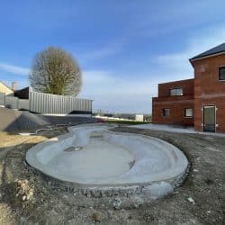 Bassin de jardin en polyester JCB AQUATIQUE